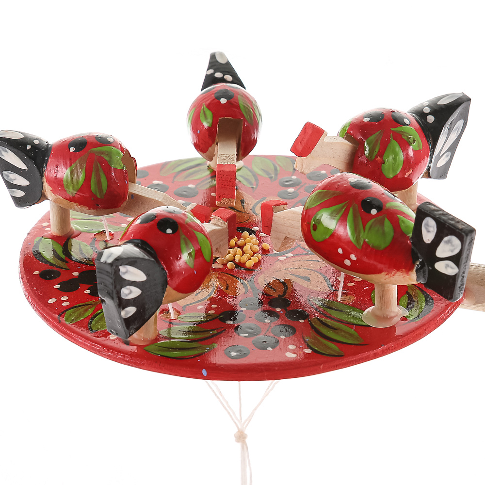 Деревянная игрушка «Курочки клюют зерно» - интернет магазин Русь Велика я фото 2