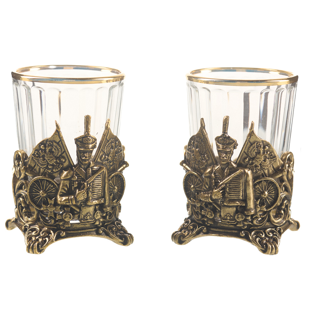 Набор стопок на 2 персоны «Гусар» - интернет магазин Русь Велика я 