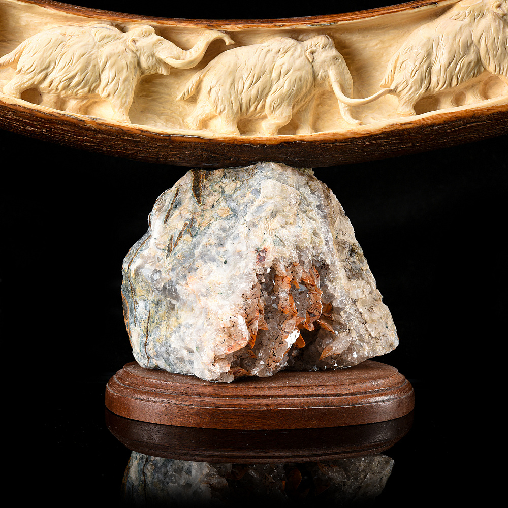 Скульптура из бивня мамонта «Ледниковый период» - интернет магазин Русь Велика я фото 2