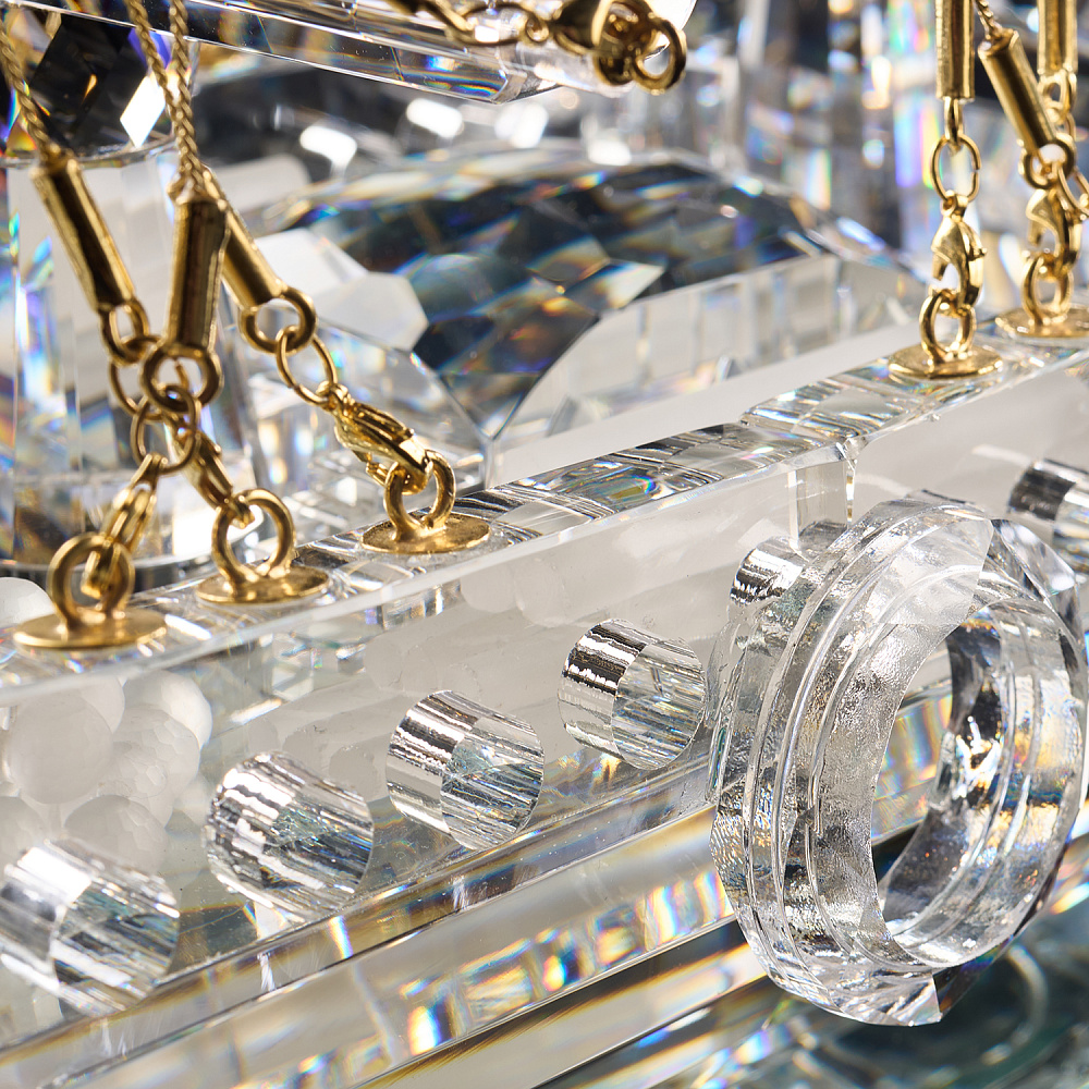 Скульптура из хрусталя «Корабль» - интернет магазин Русь Велика я фото 5