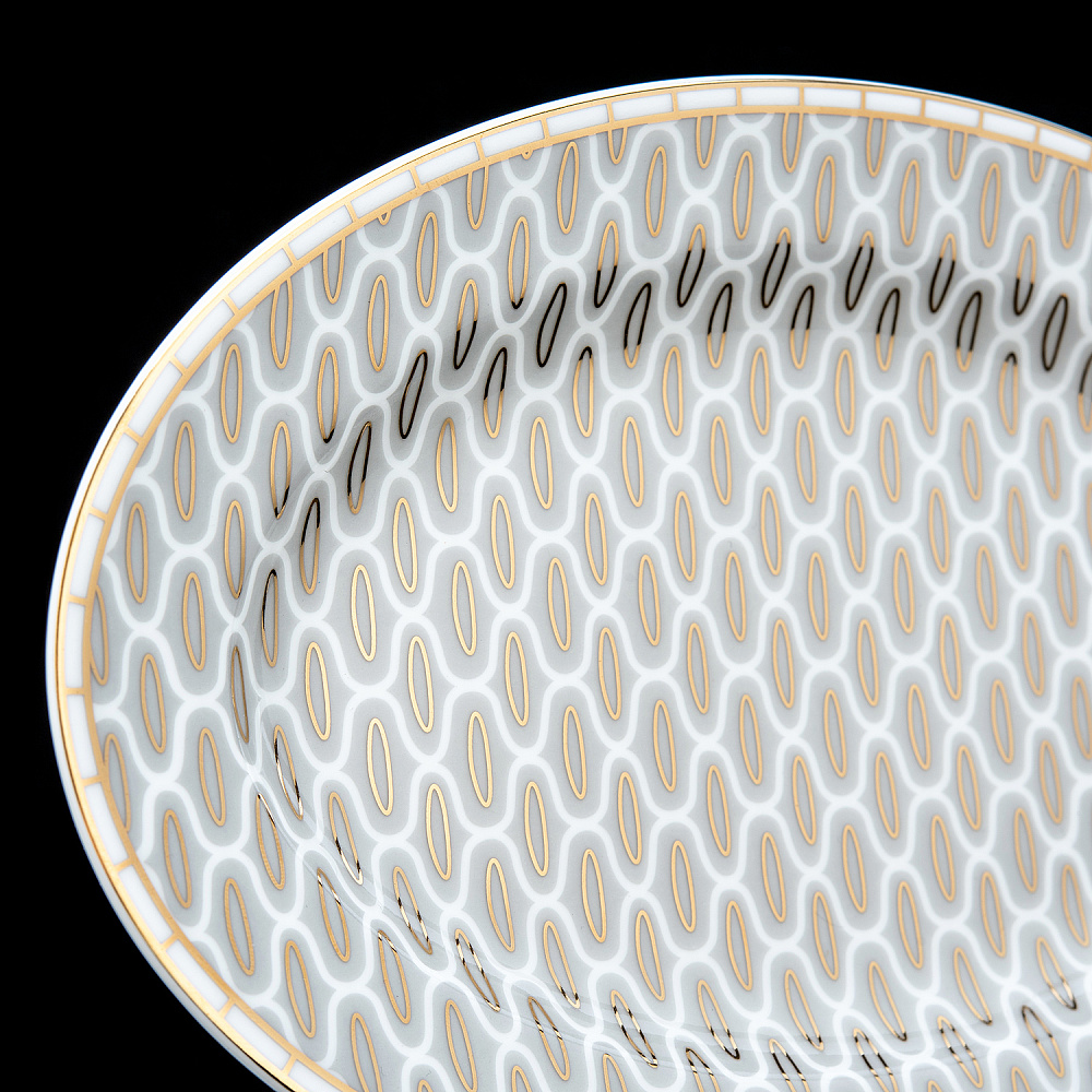 Блюдо овальное «Саламандра Грей». Форма Премиум. ИФЗ - интернет магазин Русь Велика я фото 1