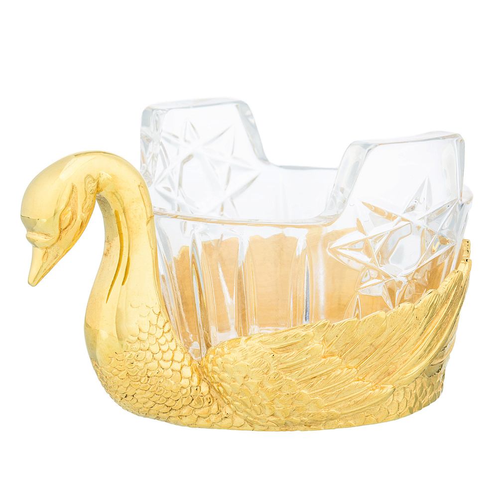 Икорница «Лебедь с хрусталем» - интернет магазин Русь Велика я фото 2