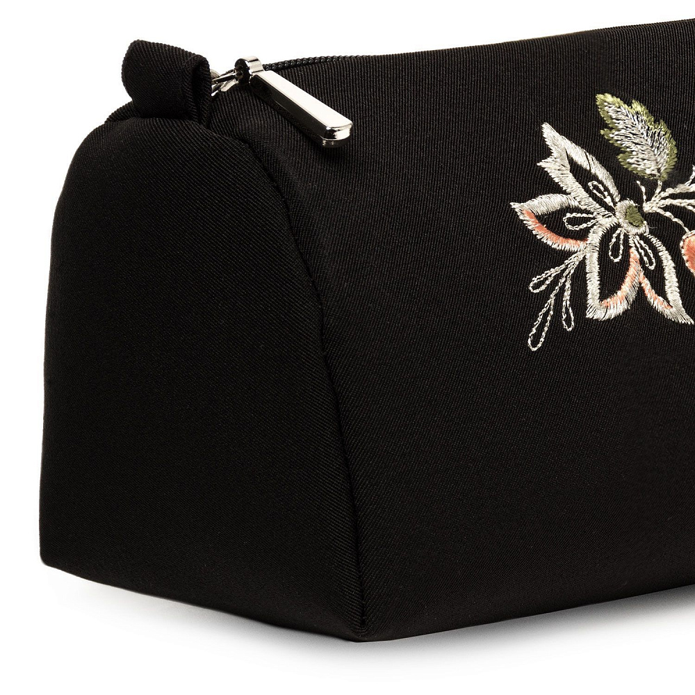 Косметичка «Шиповник». Черная с вышивкой - интернет магазин Русь Велика я фото 2