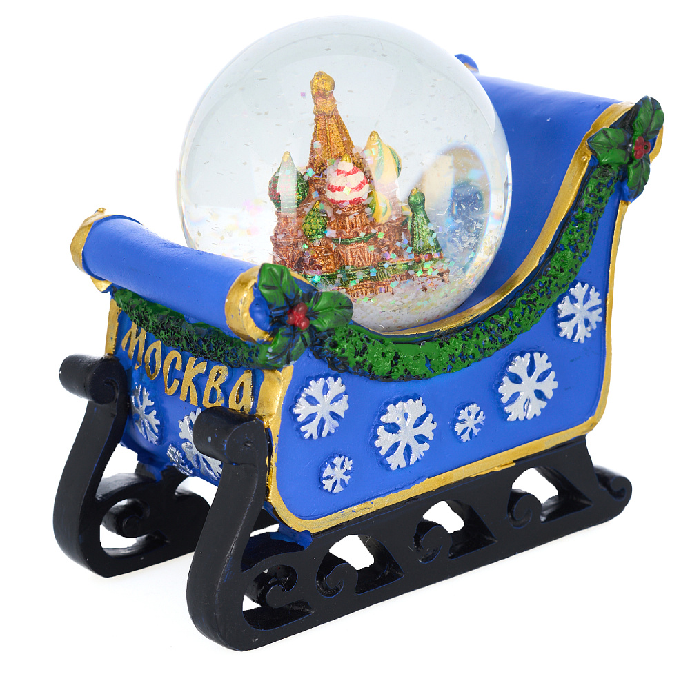 Сувенирный снежный шар «Москва» - интернет магазин Русь Велика я фото 1