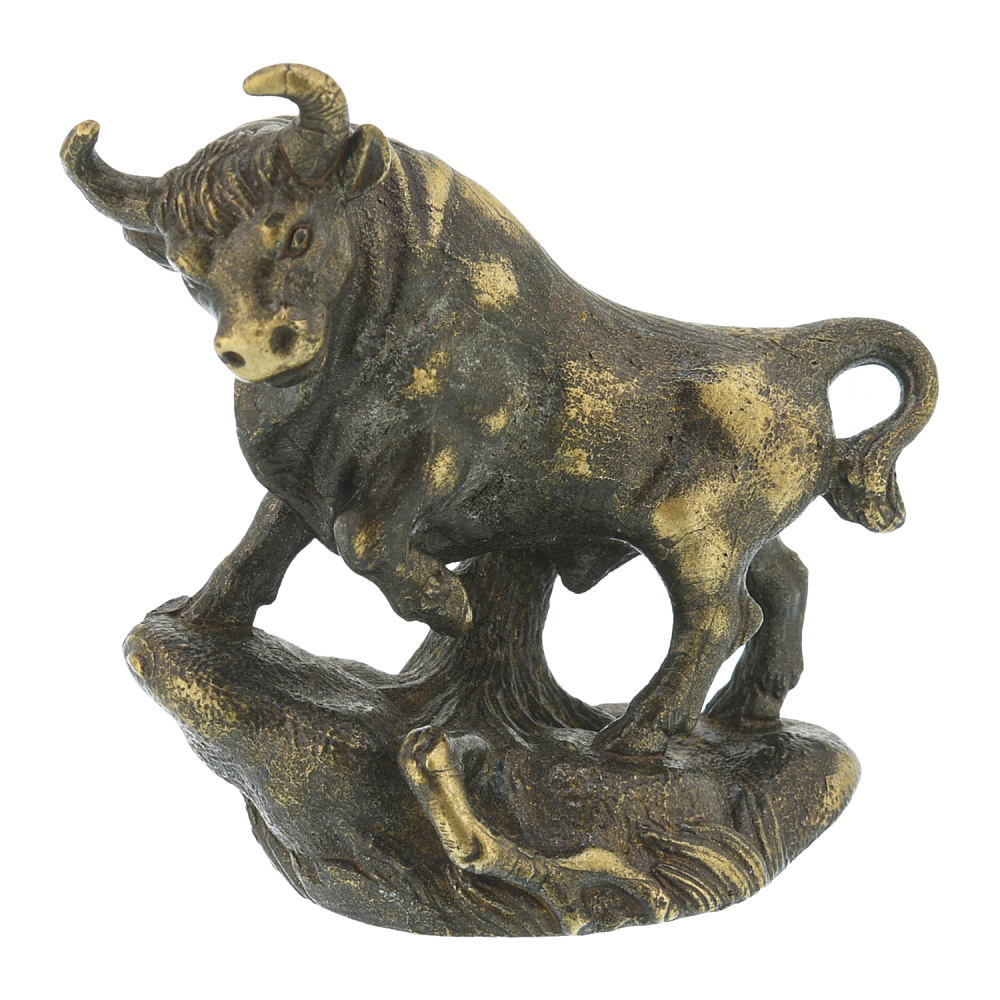 Бронзовая статуэтка «Бык» - интернет магазин Русь Велика я 