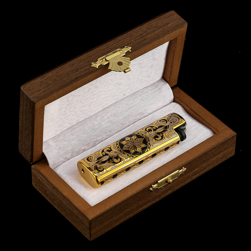 Зажигалка «Орнамент». Златоуст - интернет магазин Русь Велика я фото 1