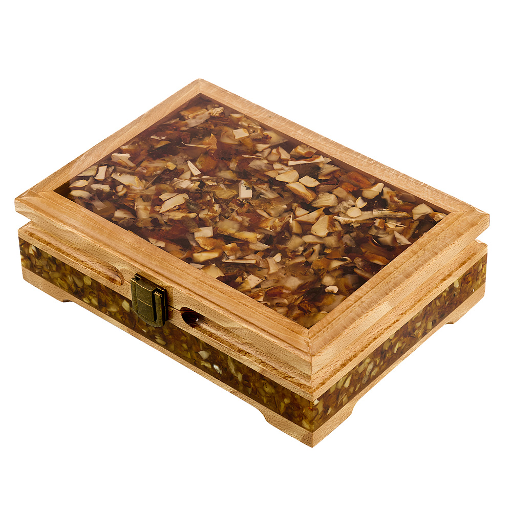 Домино в шкатулке из янтаря - интернет магазин Русь Велика я фото 2