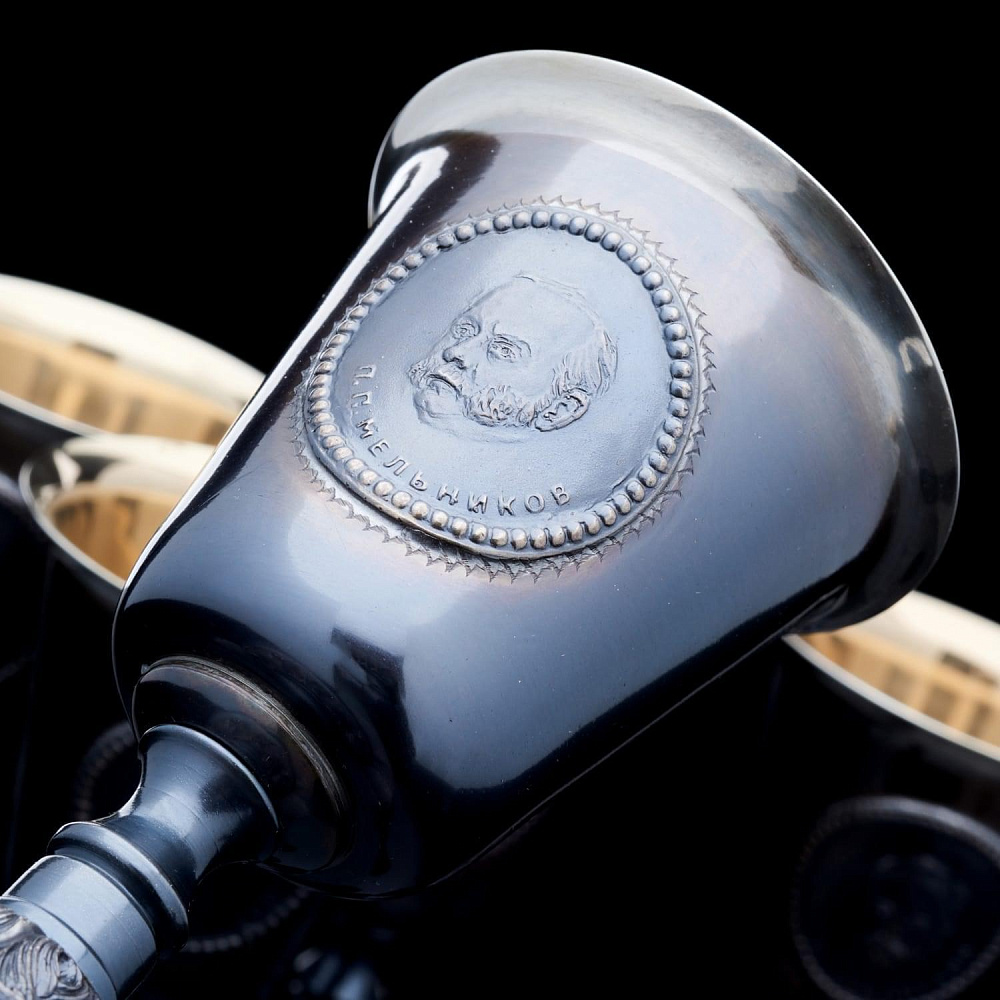 Набор рюмок «История железных дорог России» на 6 персон - интернет магазин Русь Велика я фото 4