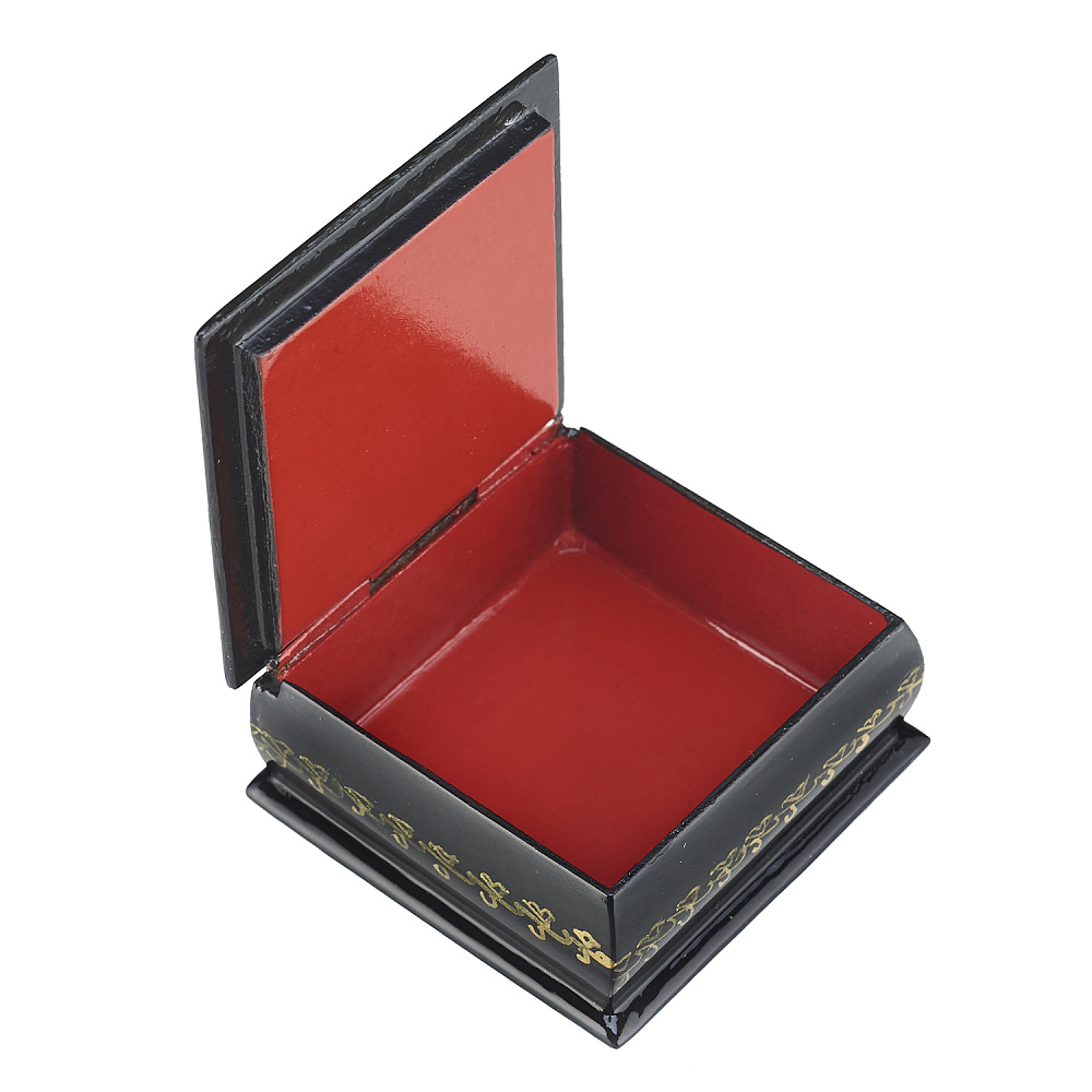 Шкатулка с художественной росписью «Каменный цветок» - интернет магазин Русь Велика я фото 2