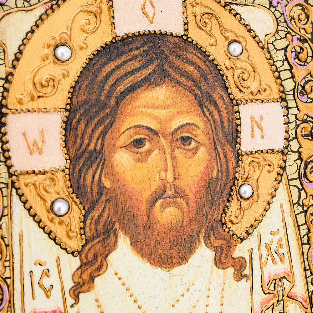 Икона «Спас Нерукотворный» 15х20 см - интернет магазин Русь Велика я фото 3