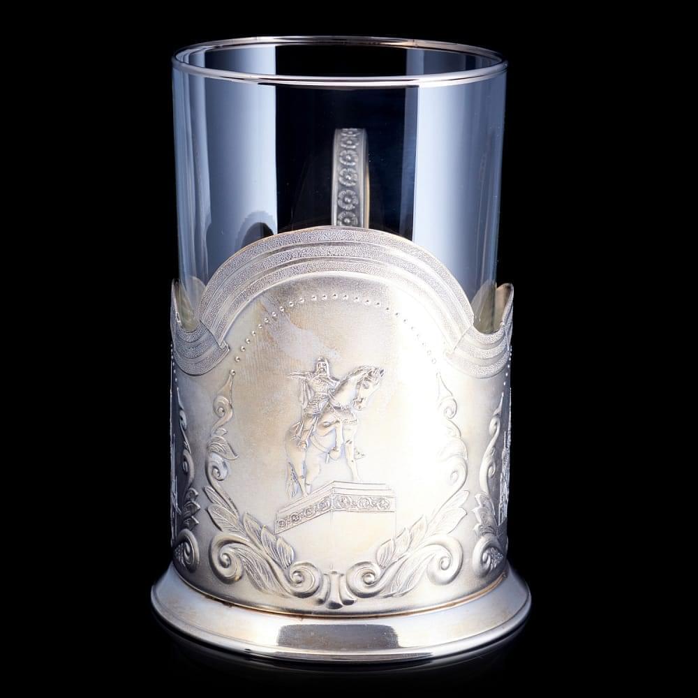 Подстаканник посеребренный - интернет магазин Русь Велика я 
