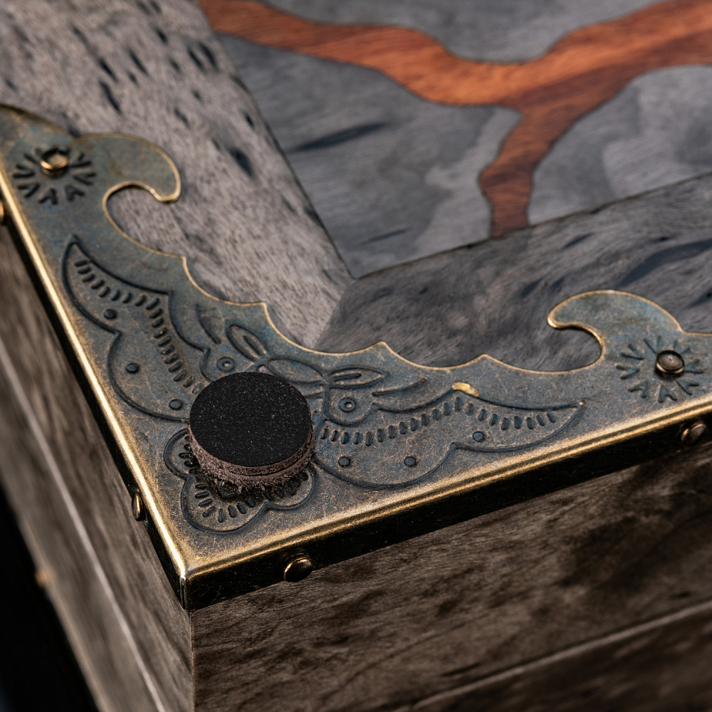 Нарды из карельской берёзы «Щука» - интернет магазин Русь Велика я фото 5