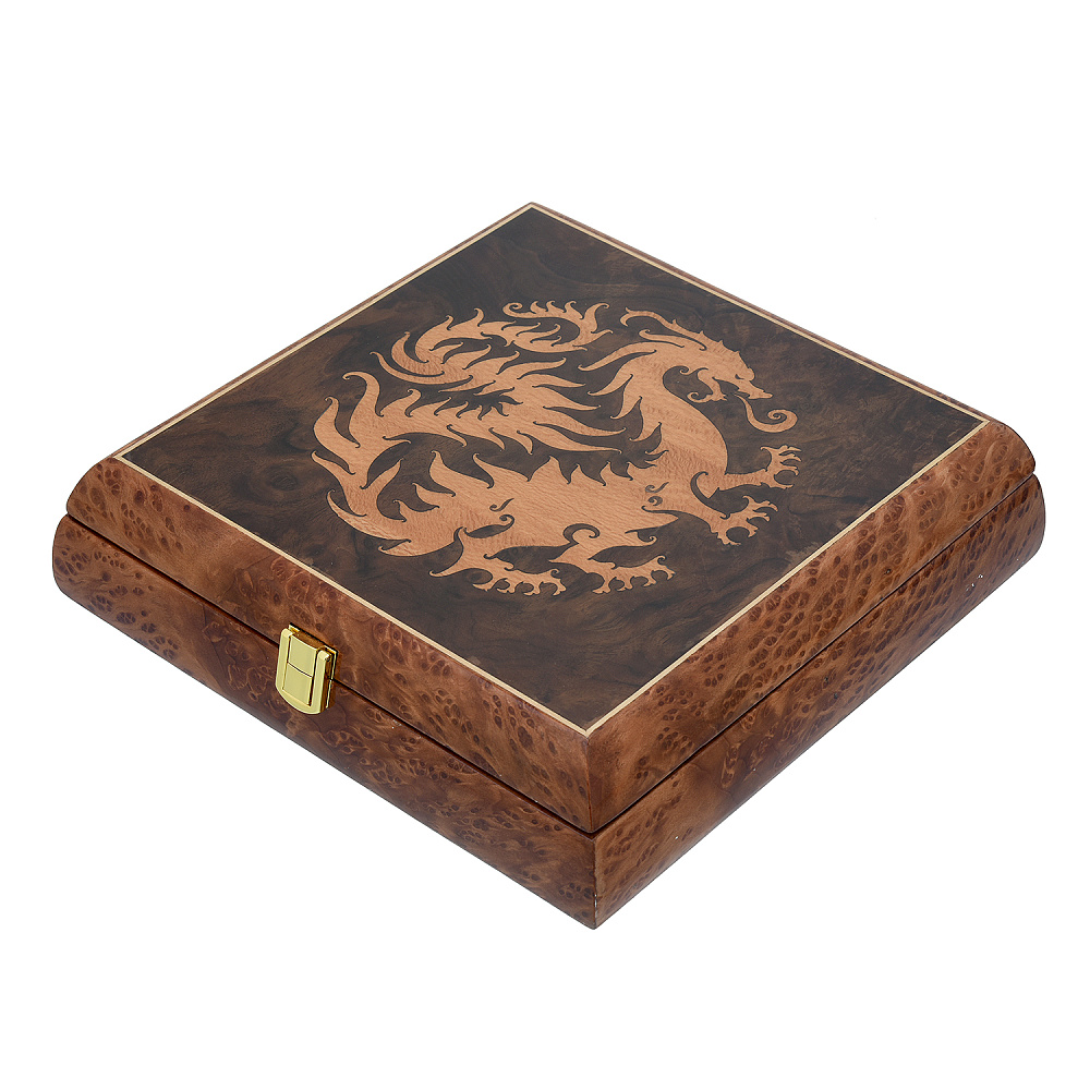 Деревянная шкатулка «Дракон» - интернет магазин Русь Велика я фото 1