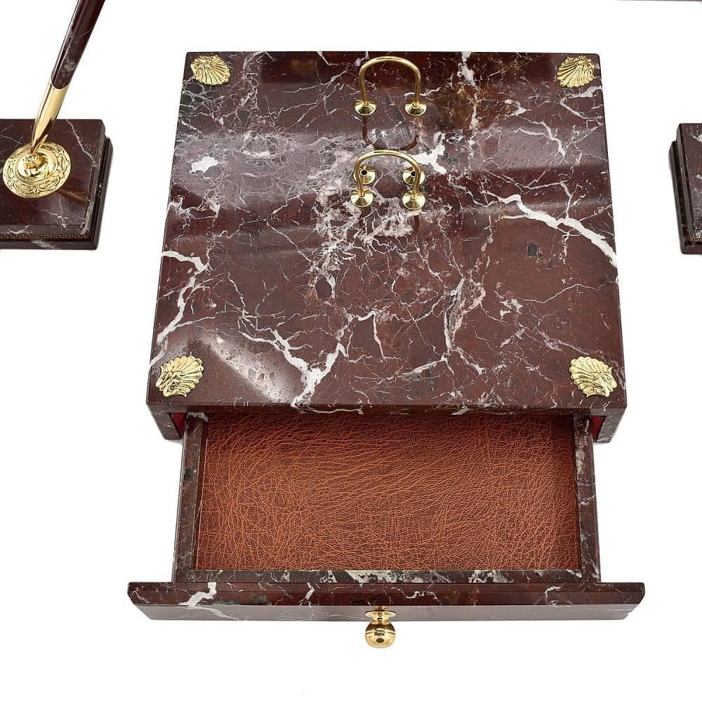 Настольный набор для руководителя «Георгий Победоносец» - интернет магазин Русь Велика я фото 2