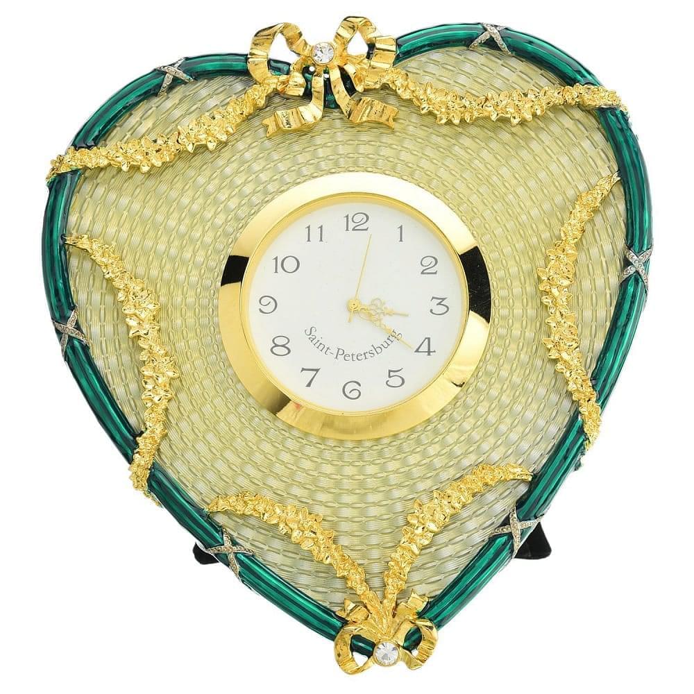 Рамка с часами «Сердце» Традиции Фаберже - интернет магазин Русь Велика я 