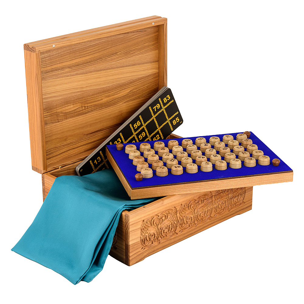 Русское лото в резной шкатулке из ясеня «Запорожцы пишут письмо турецкому султану» - интернет магазин Русь Велика я фото 1