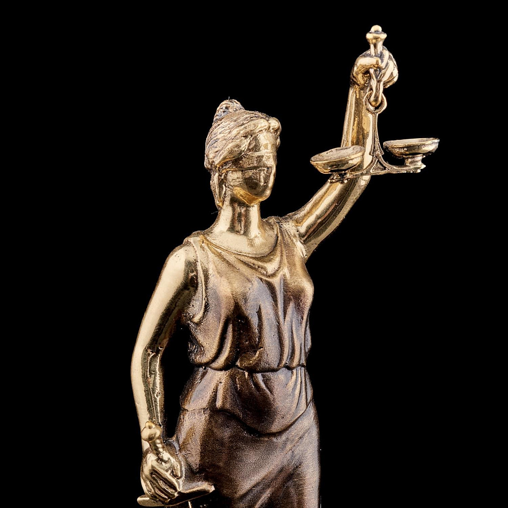 Бронзовая статуэтка «Фемида» - интернет магазин Русь Велика я фото 3
