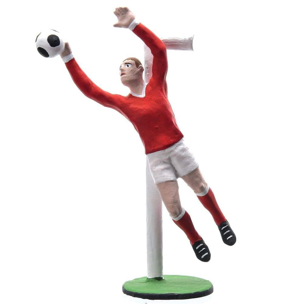 Оловянная миниатюра «Футбол» (цвет красно-белый) в шкатулке - интернет магазин Русь Велика я фото 4