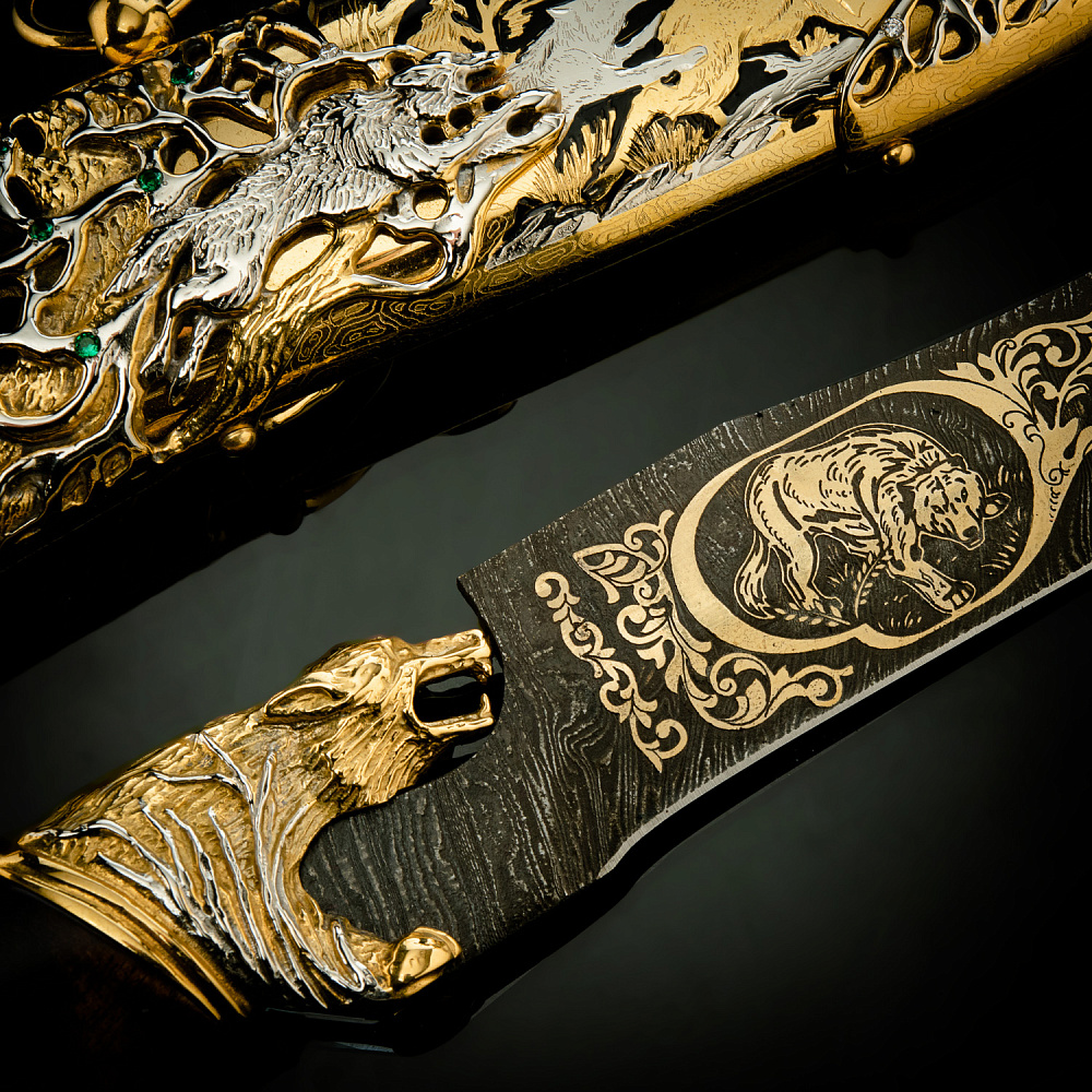 Питейный набор с флягой «Охотник». Златоуст - интернет магазин Русь Велика я фото 11