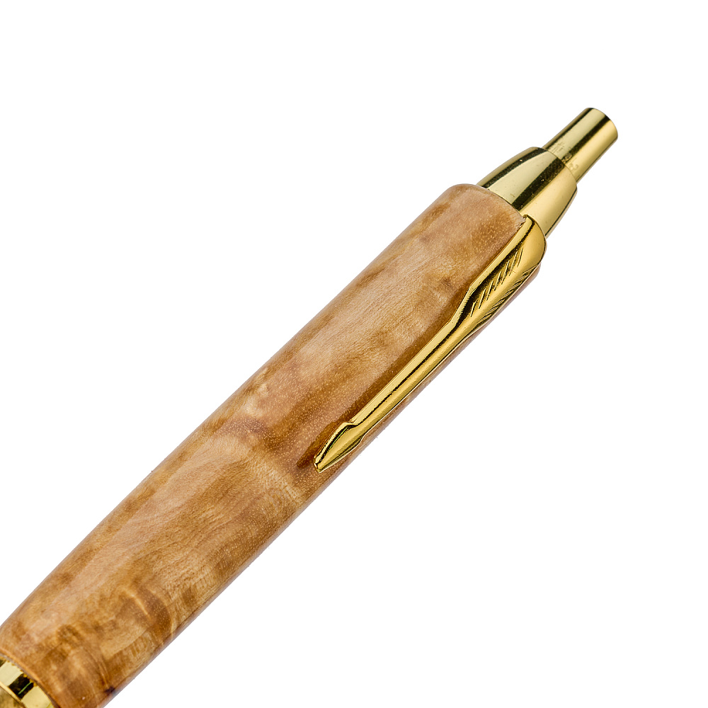 Ручка в шкатулке из карельской березы с малахитом - интернет магазин Русь Велика я фото 6