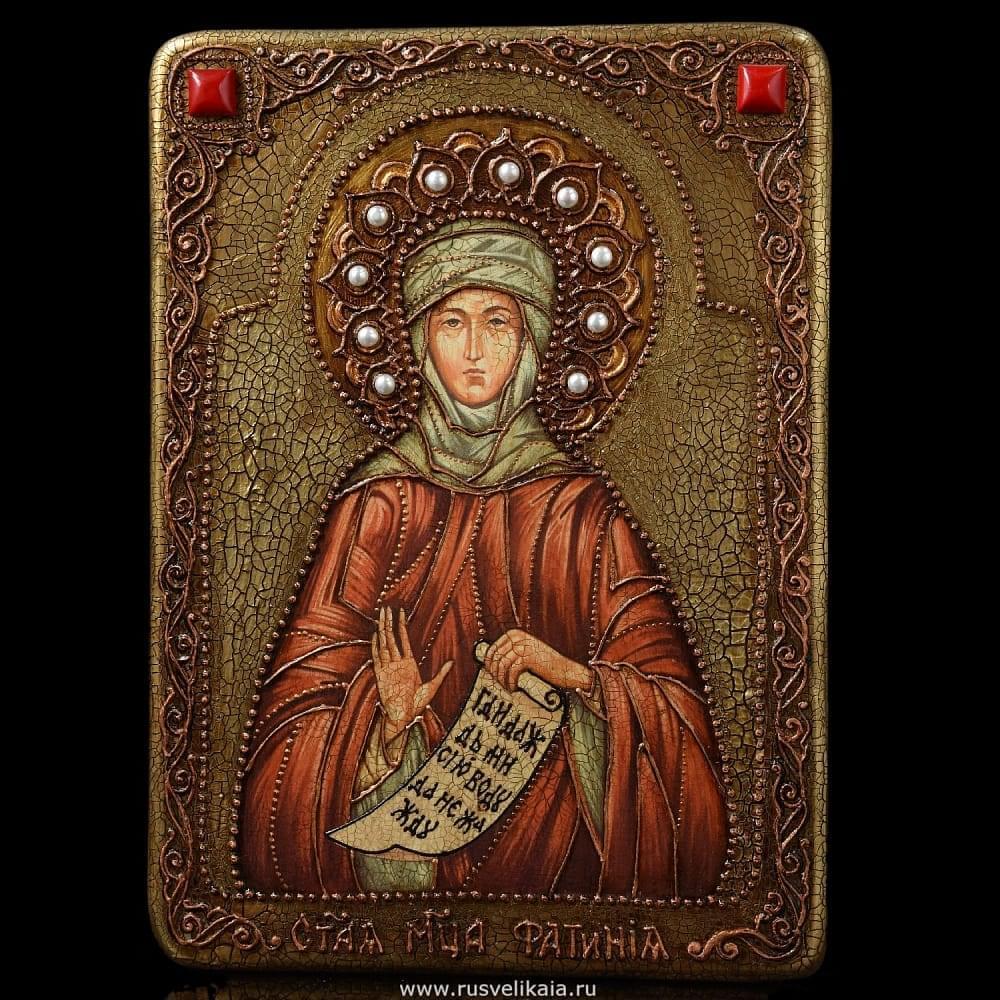 Икона «Преподобная Фотиния (Светлана) Палестинская» - интернет магазин Русь Велика я 