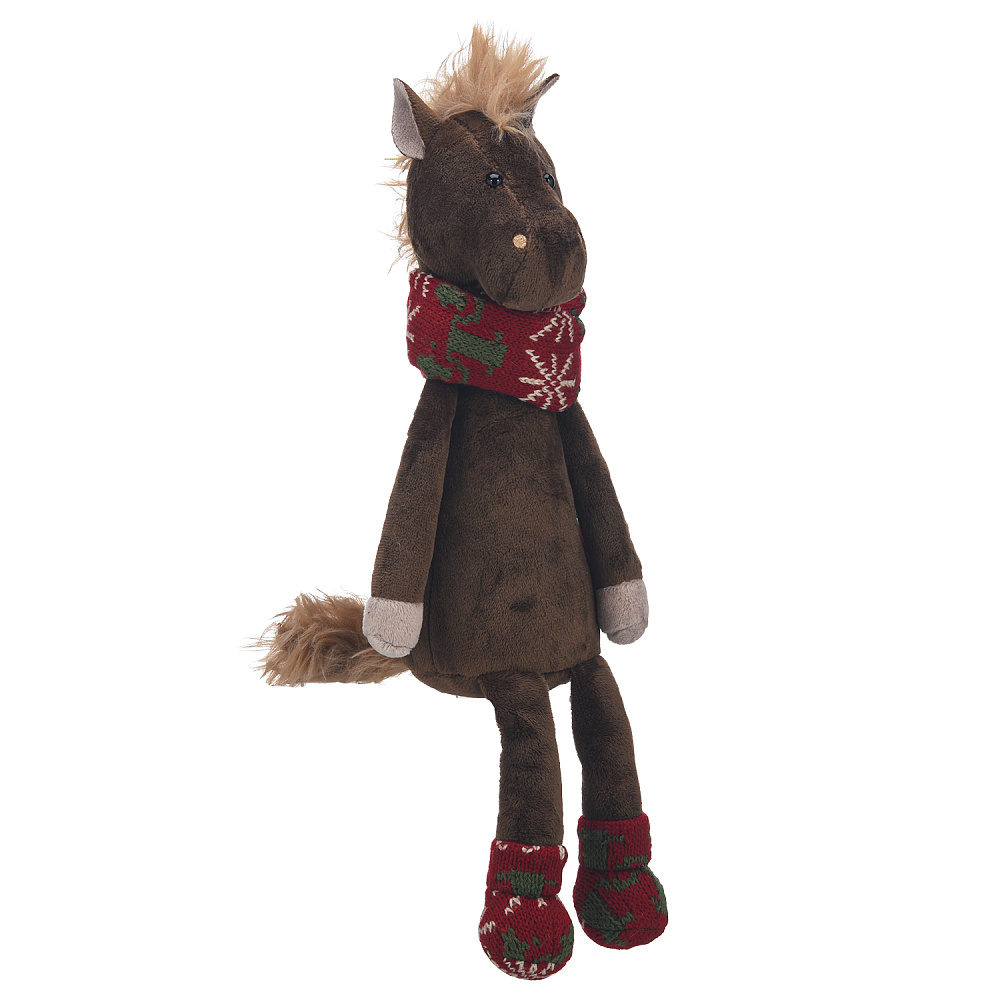 Лошадь Символ 2026 года. Мягкая игрушка «Конь Сканди» - интернет магазин Русь Велика я 