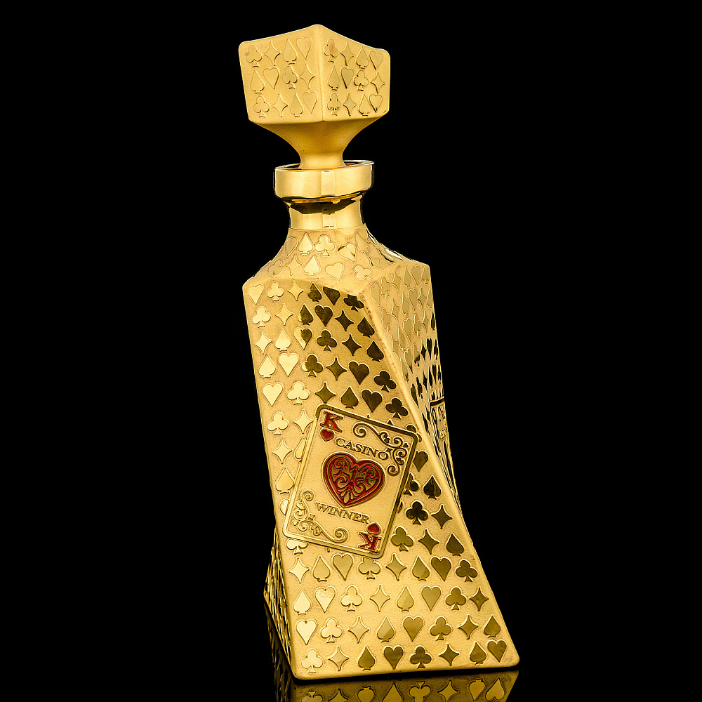 Питейный набор для виски на 4 персоны «Казино» - интернет магазин Русь Велика я фото 4