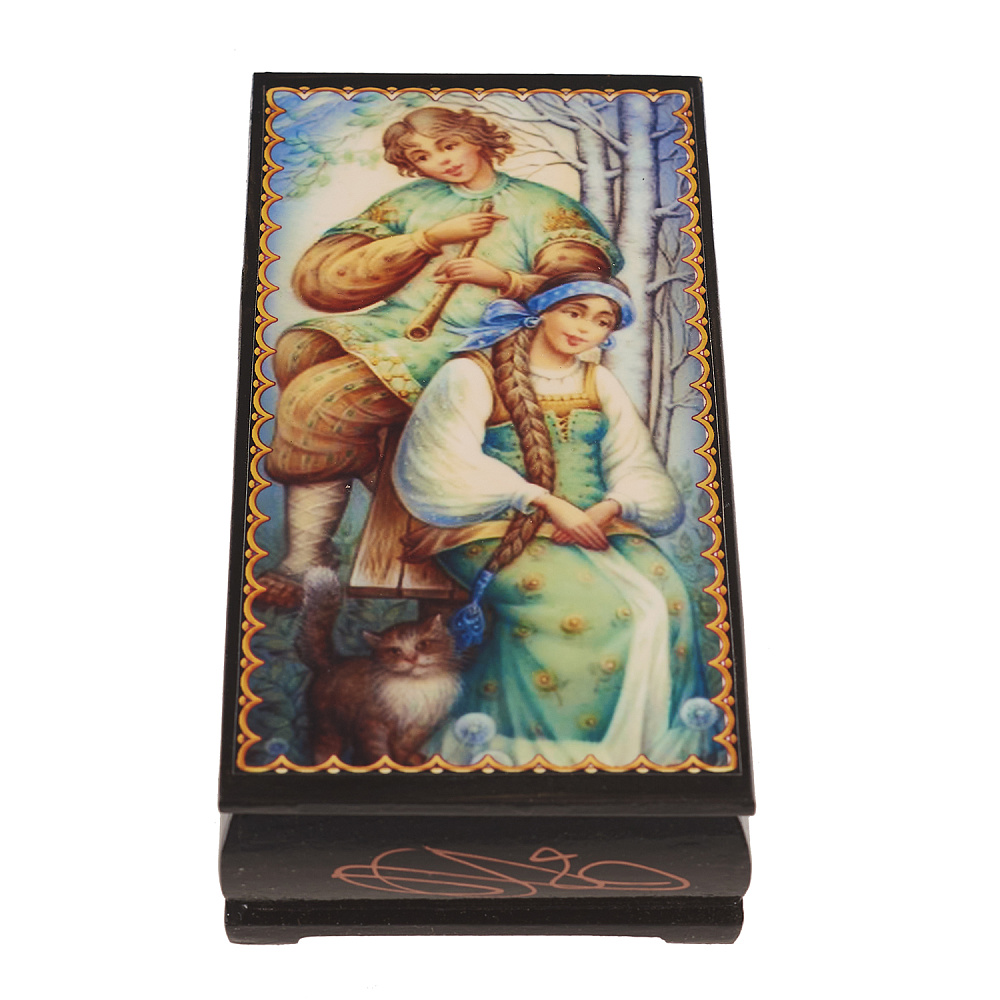 Шкатулка «Лель и Снегурочка» - интернет магазин Русь Велика я фото 2