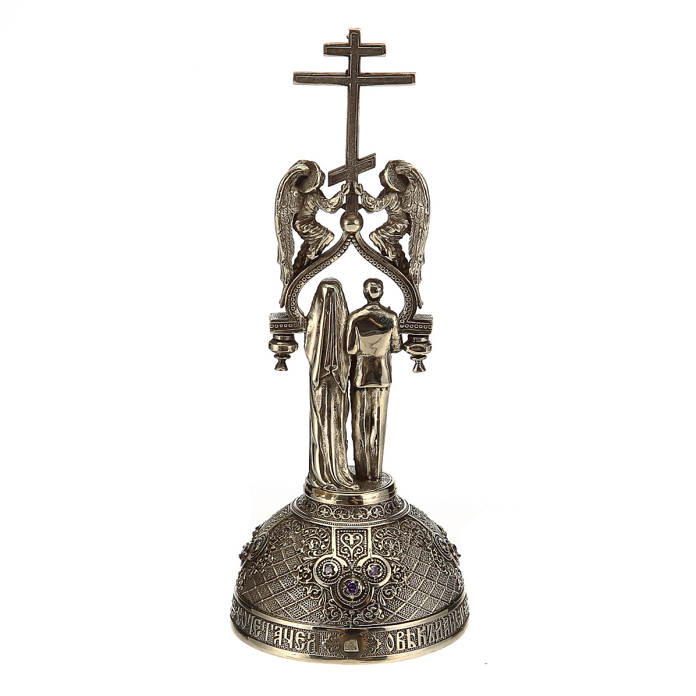 Бронзовый колокольчик «Венчальный» - интернет магазин Русь Велика я фото 3