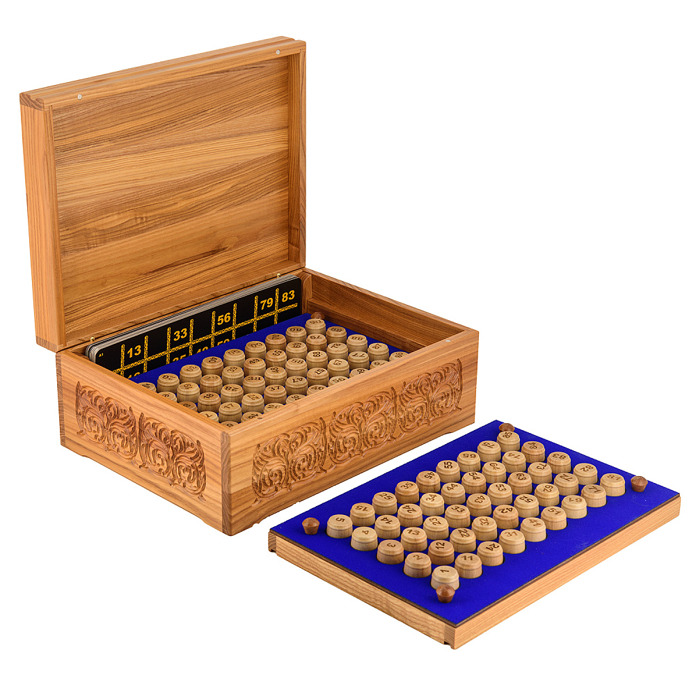 Русское лото в резной шкатулке из ясеня «Запорожцы пишут письмо турецкому султану» - интернет магазин Русь Велика я фото 6