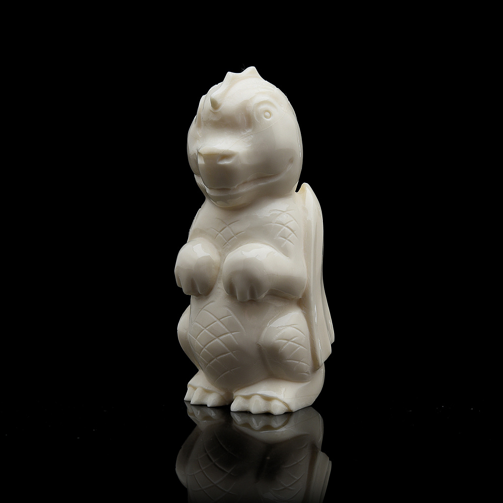 Статуэтка из рога лося «Дракон» - интернет магазин Русь Велика я 