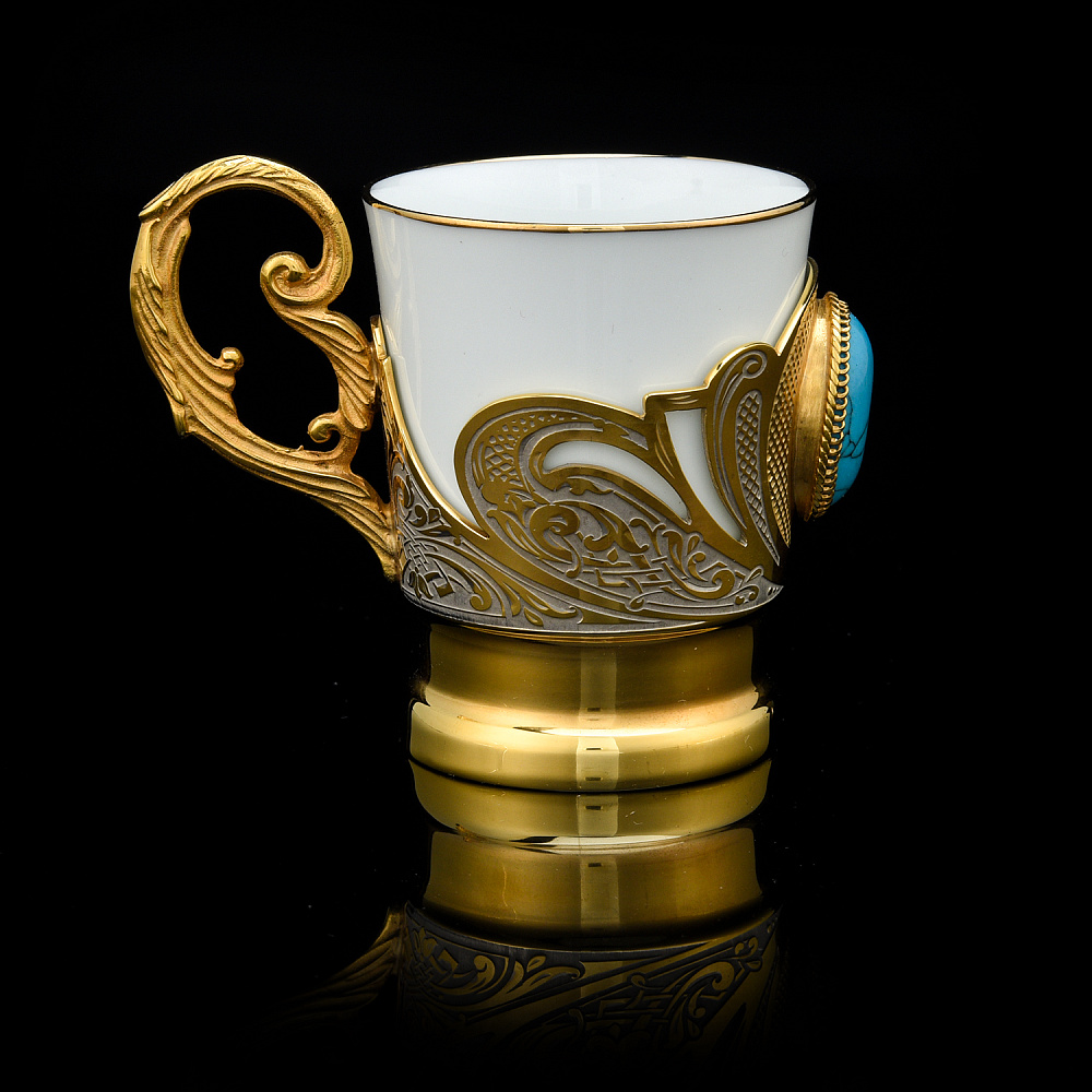 Кофейная пара «Бирюза». Златоуст - интернет магазин Русь Велика я фото 3