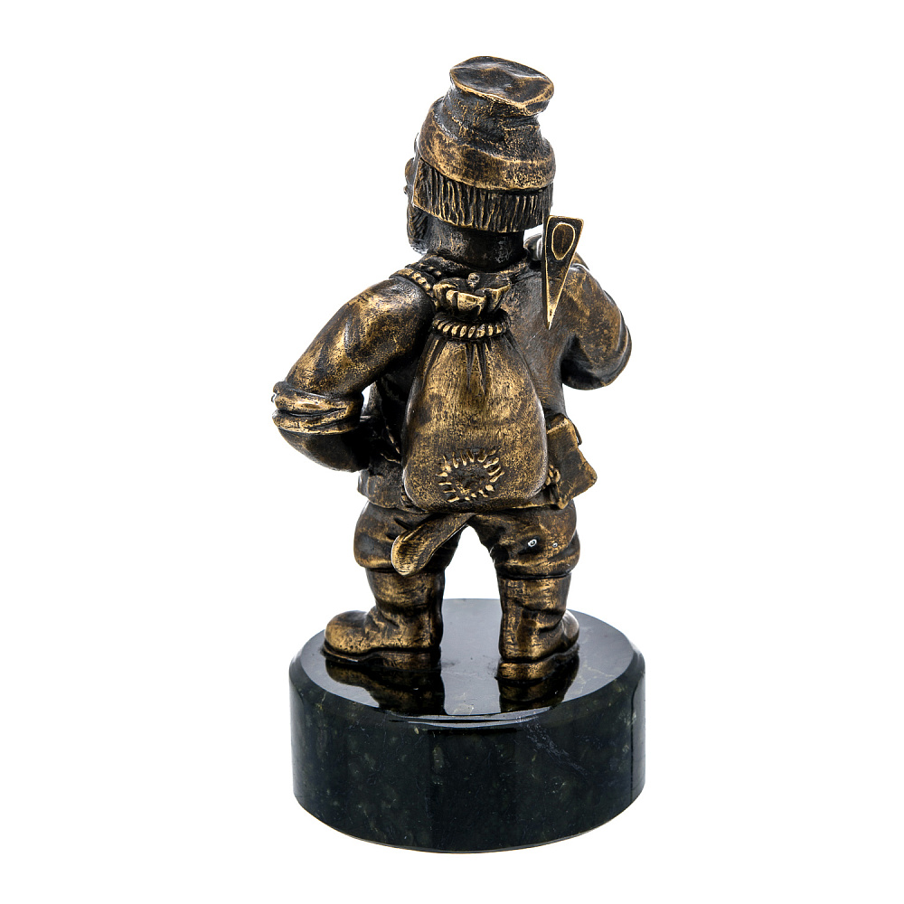 Бронзовая статуэтка «Лесоруб» - интернет магазин Русь Велика я фото 3