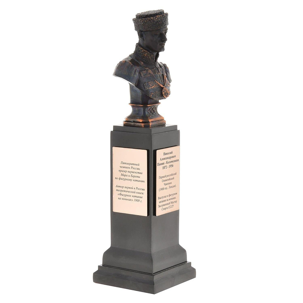 Скульптура «Бронзовый бюст Панин-Коломенкин» - интернет магазин Русь Велика я фото 2