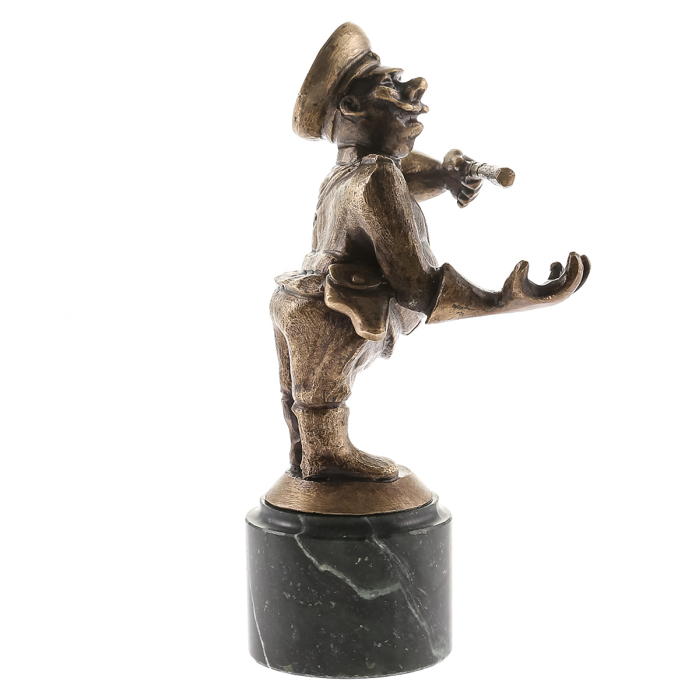 Бронзовая статуэтка полицейского «Убедительный cотрудник» - интернет магазин Русь Велика я фото 3