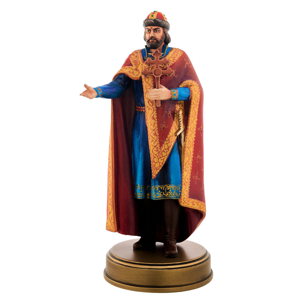 Деревянная резная скульптура «Князь Владимир» - интернет магазин Русь Велика я 