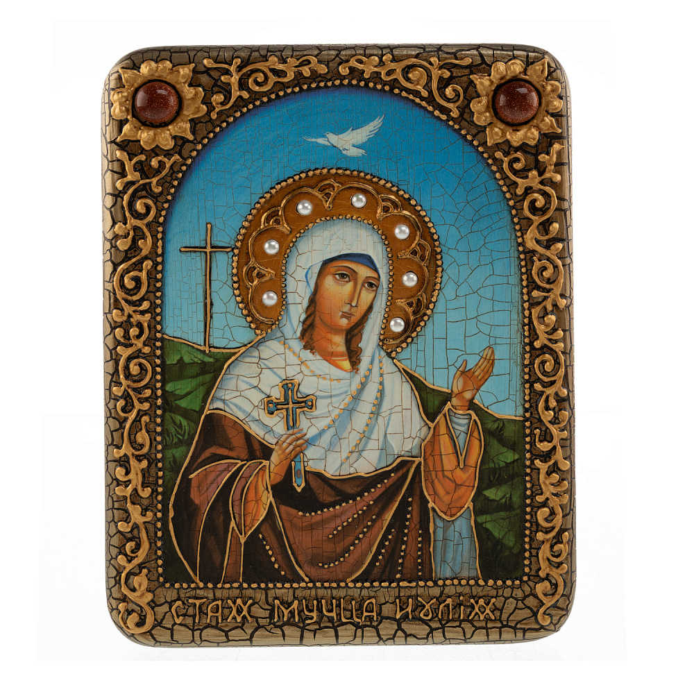 Икона «Святая мученица Юлия Карфагенская» 15х20 см - интернет магазин Русь Велика я 
