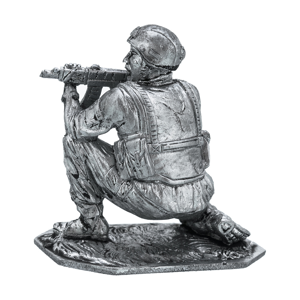 Оловянная миниатюра «Вежливый морпех» - интернет магазин Русь Велика я фото 3