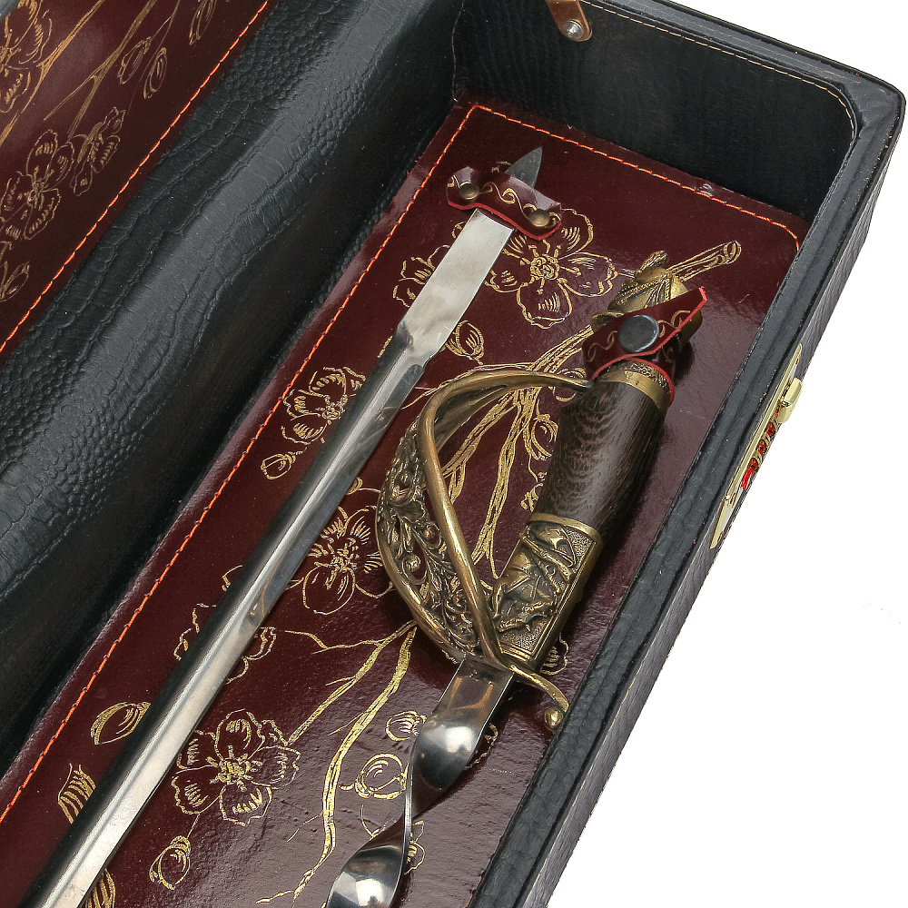 Набор шашлычных шампуров «Гусар» - интернет магазин Русь Велика я фото 4