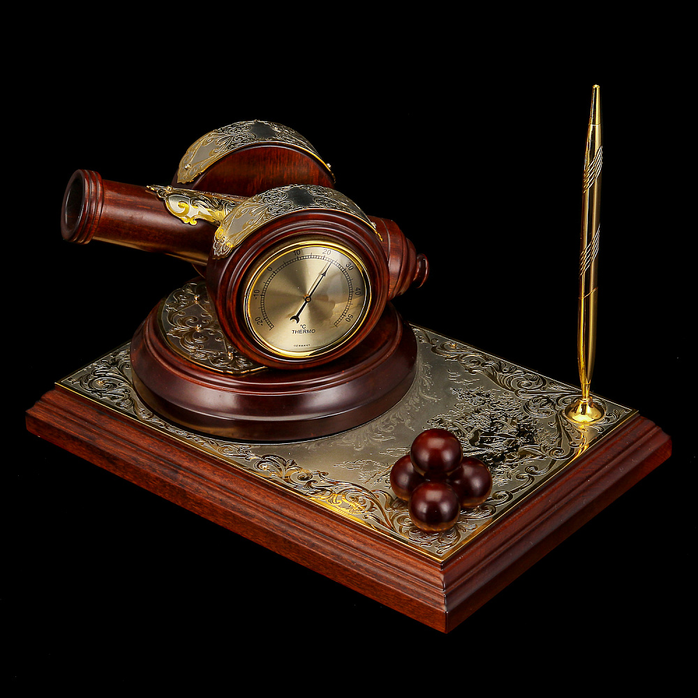 Барометр настольный «Бородино». Златоуст - интернет магазин Русь Велика я фото 1