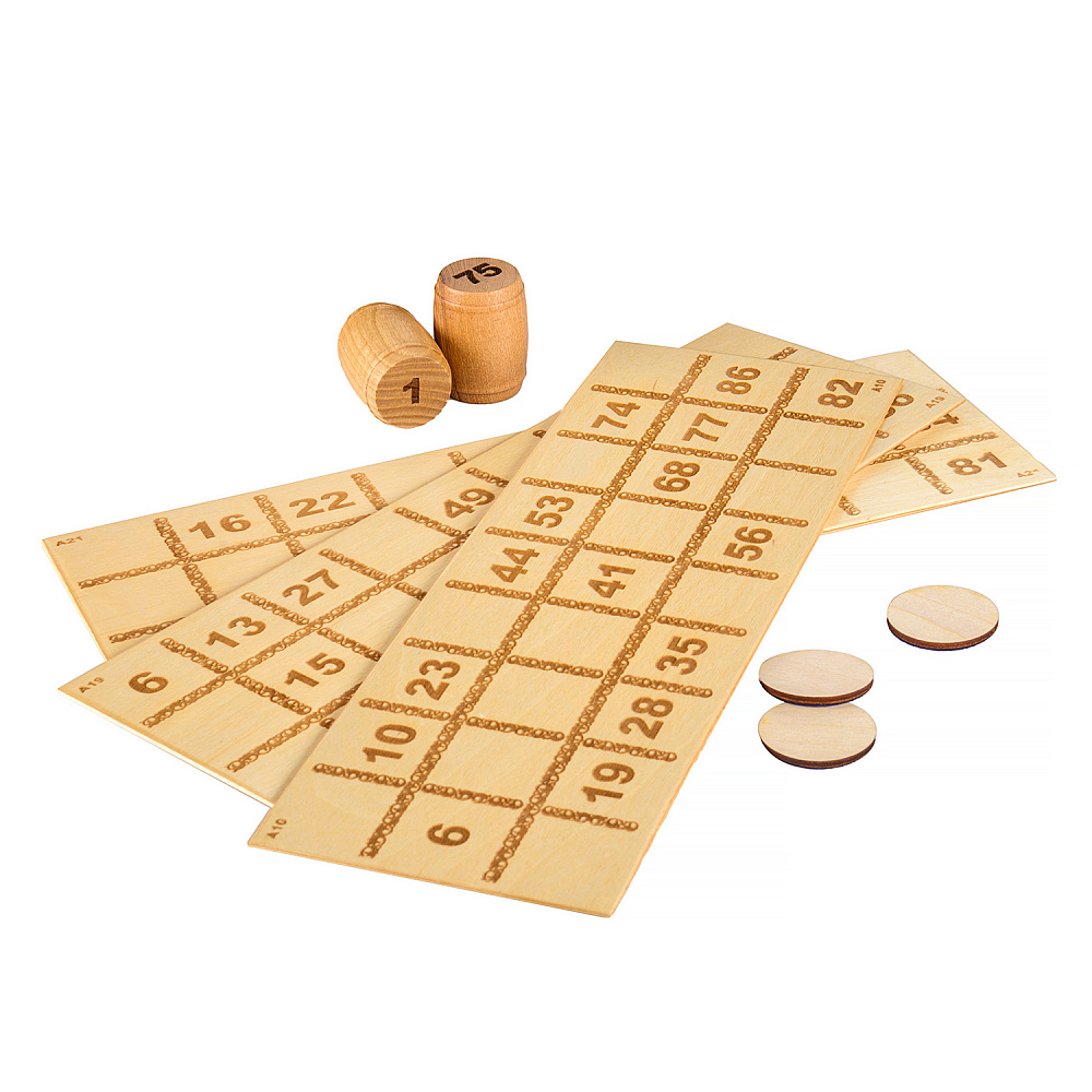 Русское лото в резной шкатулке из ясеня «Охотники на привале» - интернет магазин Русь Велика я фото 5