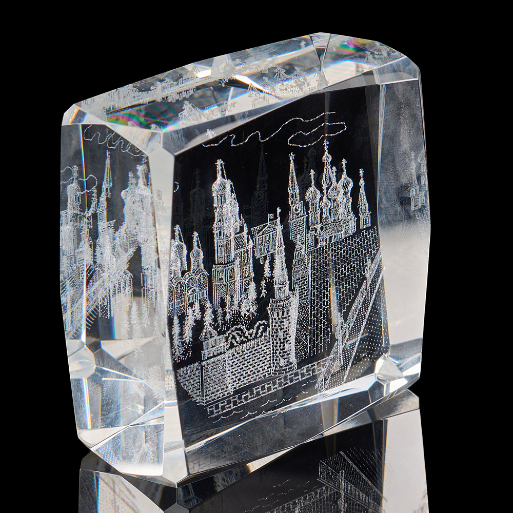 Лазерная графика. Куб «Москва» - интернет магазин Русь Велика я фото 2