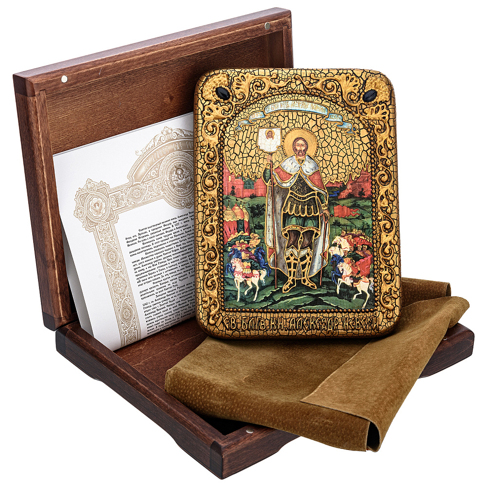 Икона «Александр Невский» 15х20 см - интернет магазин Русь Велика я фото 1