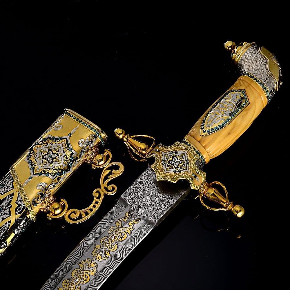 Кинжал сувенирный Бебут «Султан». Златоуст - интернет магазин Русь Велика я 