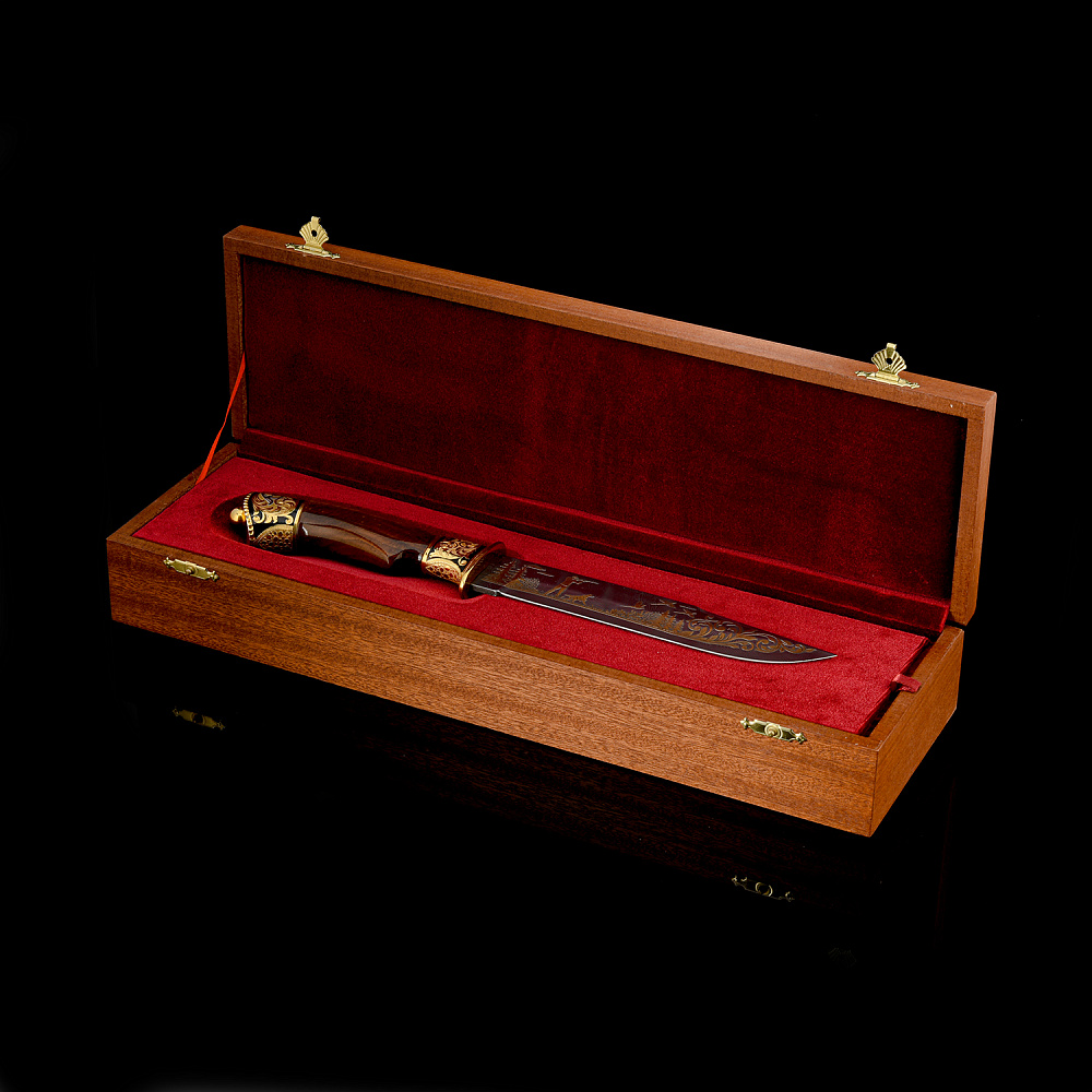 Нож сувенирный «Таежный. Охота». Златоуст - интернет магазин Русь Велика я фото 6