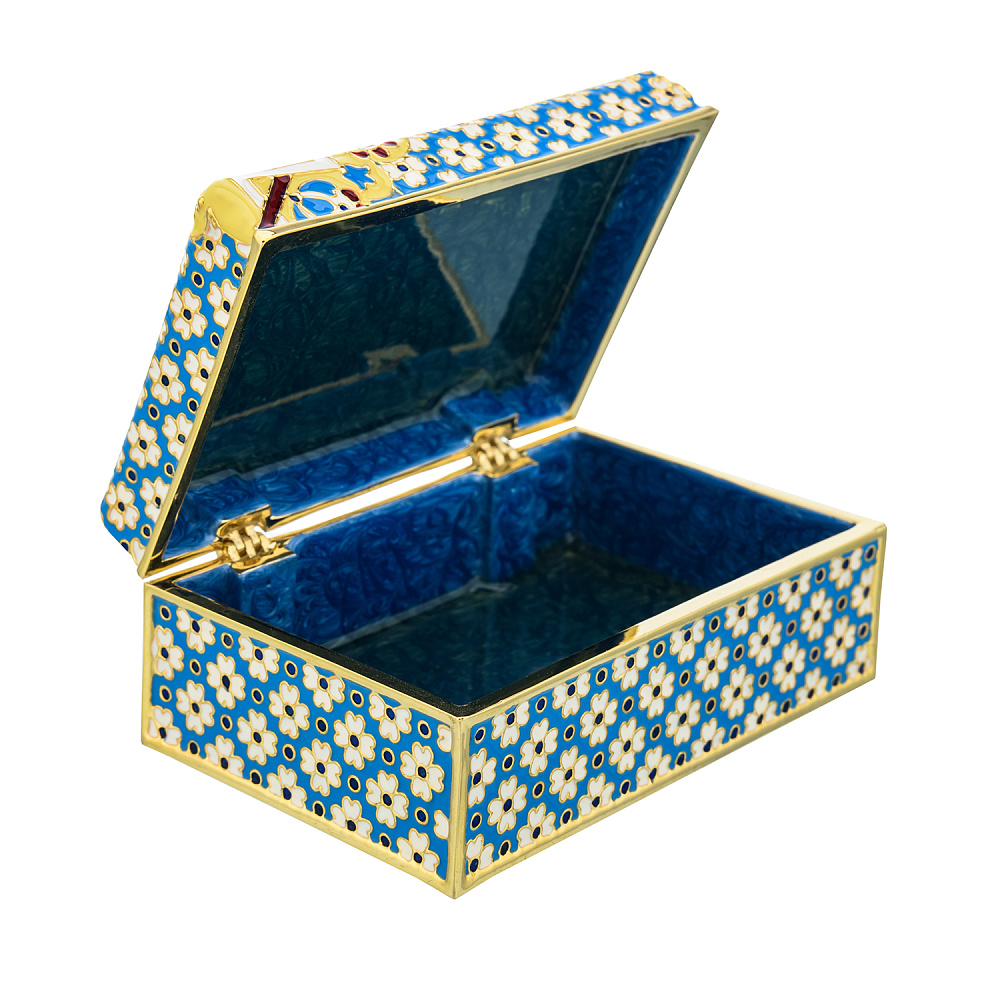 Шкатулка в русском стиле. Традиции Фаберже - интернет магазин Русь Велика я фото 2