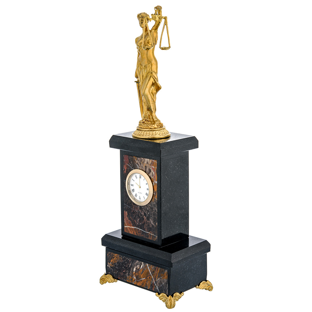 Часы из натурального камня «Фемида» - интернет магазин Русь Велика я фото 6