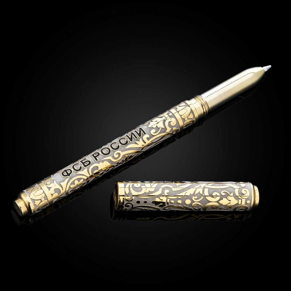 Набор с ежедневником и ручкой «ФСБ». Гравюра Златоуст - интернет магазин Русь Велика я фото 3