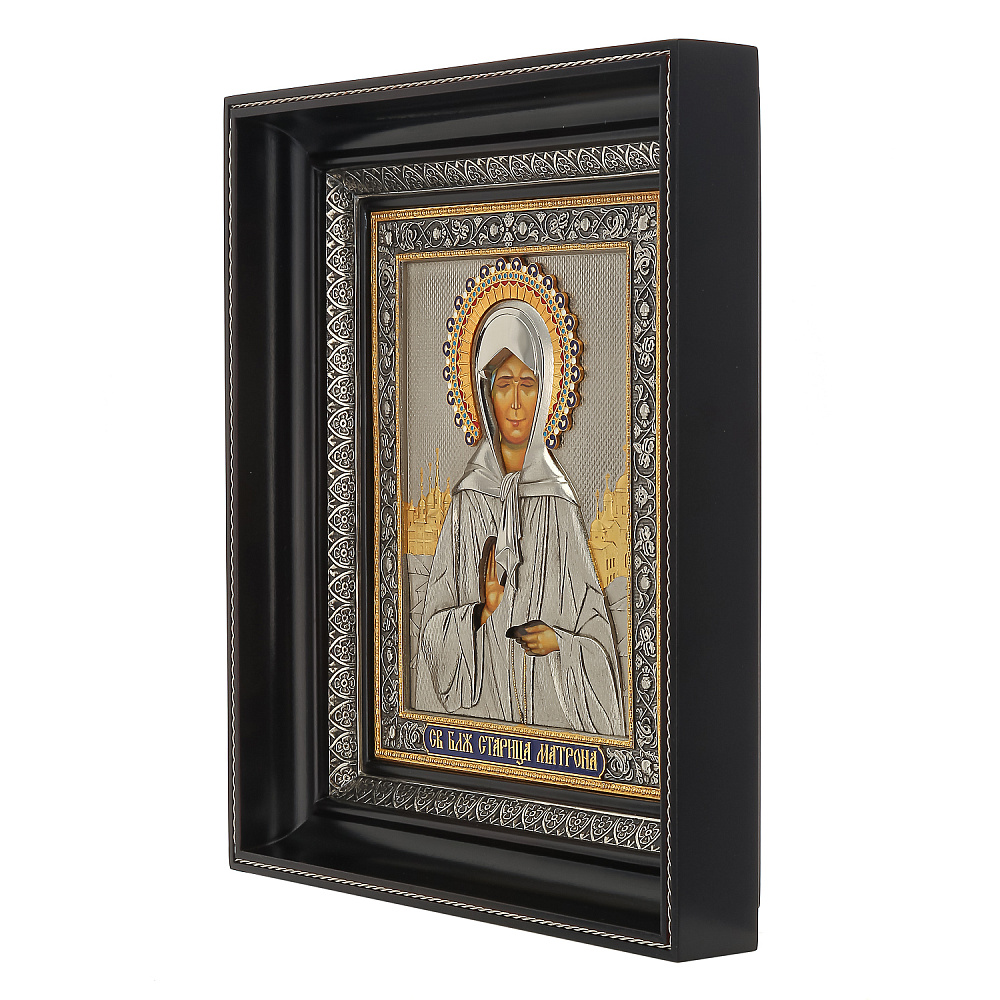 Икона «Святая Матрона Московская» 26 х 31 см - интернет магазин Русь Велика я фото 2