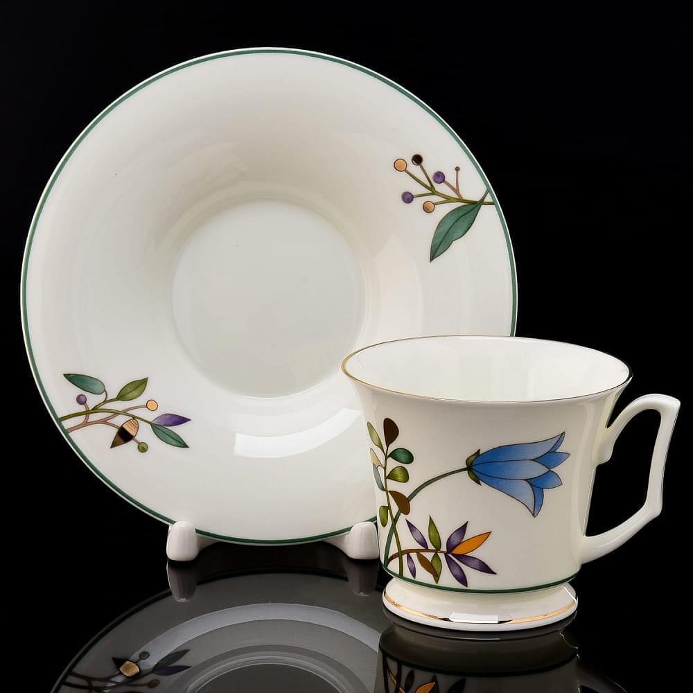 Сервиз чайный на 6 персон «Июньская палитра». Форма «Юлия» ИФЗ - интернет магазин Русь Велика я фото 1